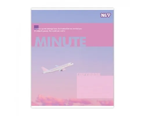 Зошит Yes Inspiring А5 24 аркушів клітинка (768850)