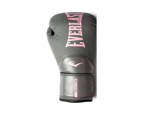 Боксерські рукавички Everlast Elite 2 Boxing Glove P00003312 сірий, рожевий 14 унцій (009283624125)