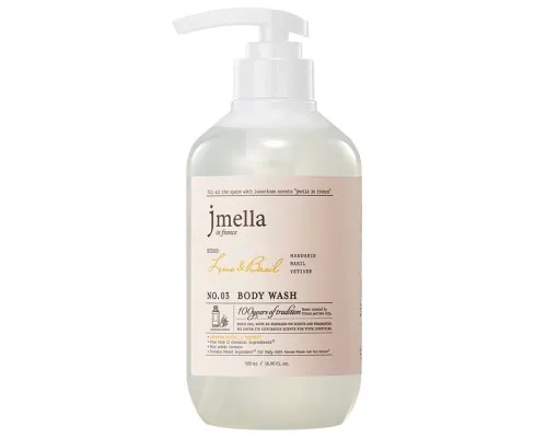 Гель для душу Jmella Lime & Basil 500 мл (8809711716826)