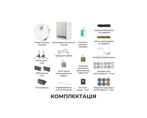 Пилосос Dreame Bot MatriX 10 Ultra White (RLX95CE-wh)