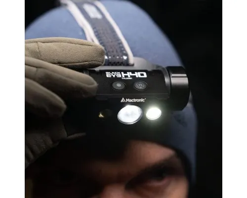 Ліхтар Mactronic Black Eye H40 (4000 Lm) Cool White/Red LED Rechargeable Type-C (THL0061) (DAS303952)