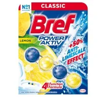 Туалетний блок Bref Сила Актив Лимонная Свежесть 50 г (9000100625289)