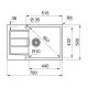 Мийка кухонна Franke Sirius 2.0 S2D 611-78 XL/143.0621.335 (143.0621.335)