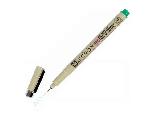 Лайнер Sakura PIGMA MICRON (0.05) 0,2мм, Зелений (084511318434)