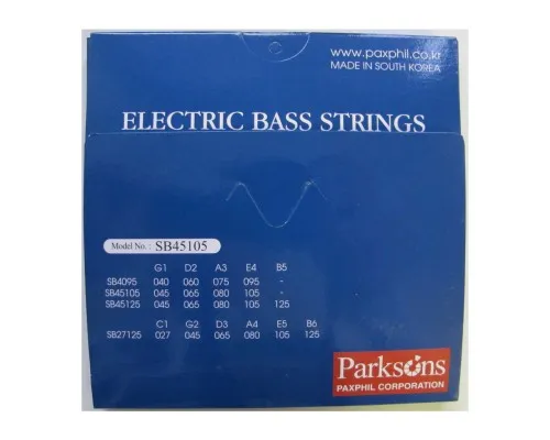 Струни для гітари Parksons Electric Bass (45-105) (SB45105)