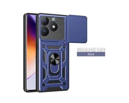 Чохол до мобільного телефона BeCover Military Realme C61 Blue (712547)