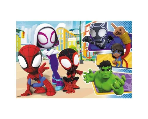 Пазл Trefl Maxi Spiderman Спайді та його друзі 24 елемента (5900511143485)