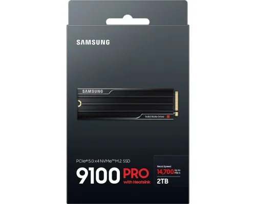 Накопичувач SSD M.2 2280 2TB 9100 PRO Heatsink Samsung (MZ-VAP2T0CW)