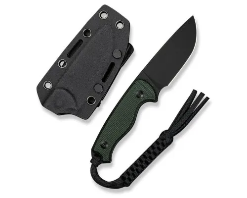 Ніж Civivi Timberbark, Green Micarta, Darkwash (C23094-3)
