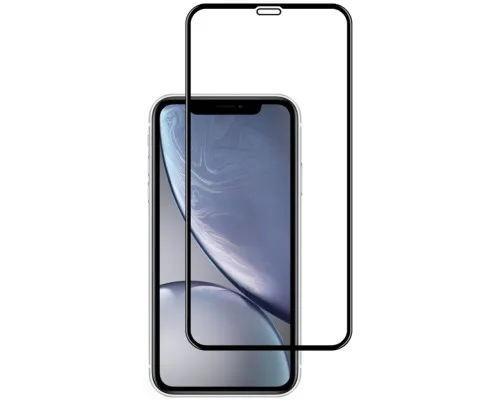 Скло захисне ACCLAB Full Glue ESD Apple Iphone XR/11 Black (1283126532146)