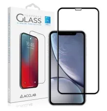 Скло захисне ACCLAB Full Glue ESD Apple Iphone XR/11 Black (1283126532146)