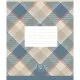 Зошит Школярик Plaid pattern 12 аркушів лінія (012-3345L)
