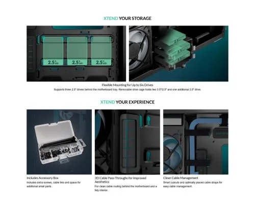 Корпус для ПК Arctic XTENDERVG B (ACPCC00019A)