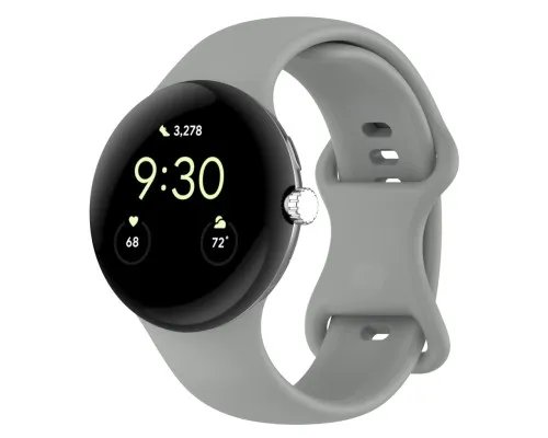 Ремінець до смарт-годинника Armorstandart Google Pixel Watch / Watch 2 / Watch 3 41 mm Grey (ARM75418)