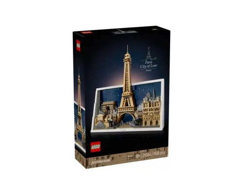 Конструктор LEGO Architecture Париж — місто кохання (21064)