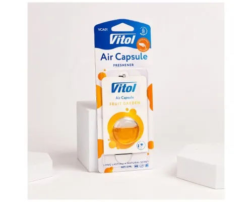 Ароматизатор для автомобіля VITOL Air Capsule Fruit Garden 3мл (VCA01)