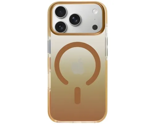 Чохол до мобільного телефона BeCover FIBRA Shock-Proof MagSafe Apple iPhone 17 Pro Gold (715463)