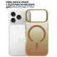 Чохол до мобільного телефона BeCover FIBRA Shock-Proof MagSafe Apple iPhone 17 Pro Gold (715463)