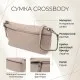 Сумка Vintage З натуральної шкіри Сіра (23005)