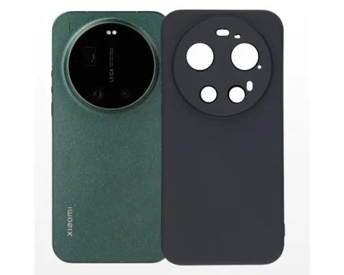 Чохол до мобільного телефона BeCover Silicone Xiaomi 17 Ultra Black (715694)