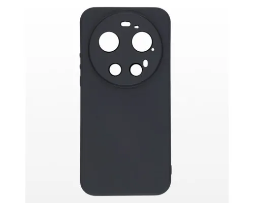 Чохол до мобільного телефона BeCover Silicone Xiaomi 17 Ultra Black (715694)