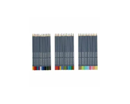 Олівці кольорові Faber-Castell Goldfaber Aqua акварельні, 36 кольорів (стандартні + пастельні кольори), 114639 (31789)