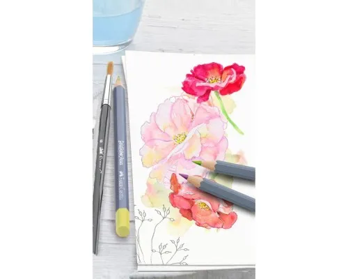 Олівці кольорові Faber-Castell Goldfaber Aqua акварельні, 36 кольорів (стандартні + пастельні кольори), 114639 (31789)