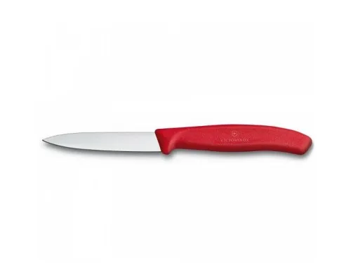 Набір ножів Victorinox SwissClassic из 3 предметов Красный с овощечисткой (6.7111.31)