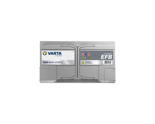 Акумулятор автомобільний Varta Blue Dynamic 80Ah (580500080)