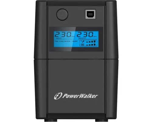 Пристрій безперебійного живлення PowerWalker Basic VI 850 SHL (10120096)