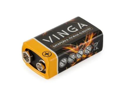 Батарейка 9V 6LR61 Alkaline Vinga (VJAB9V1)