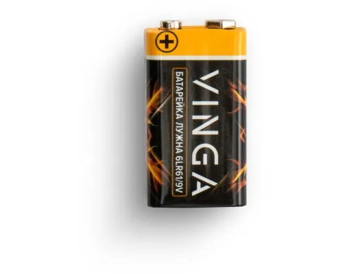 Батарейка 9V 6LR61 Alkaline Vinga (VJAB9V1)