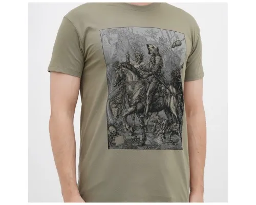 Футболка Sol's Imperial Knight Death and the Devil хакі M (11500268/394M)