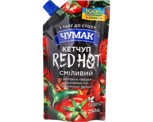 Соус Чумак Кетчуп Red Hot 250 г (4823096003177)