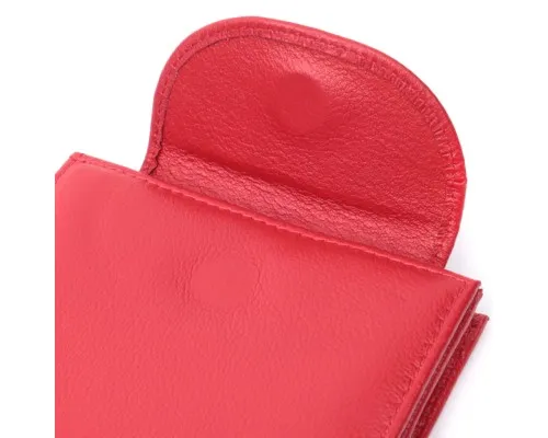 Гаманець ST Leather З натуральної шкіри Червоний (22712)