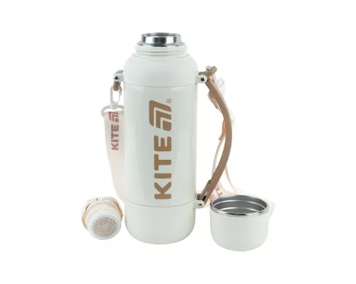 Термос Kite 1200 мл, бежевий (K25-1225-2)