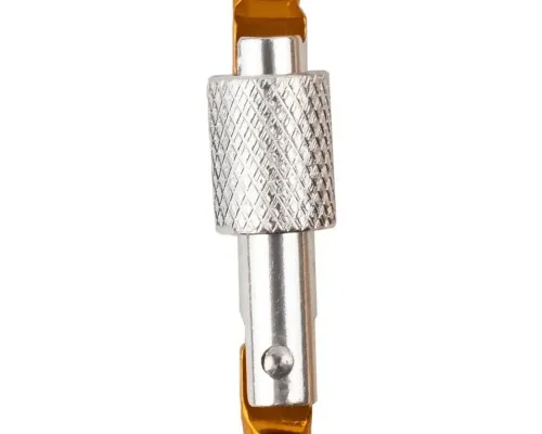Карабін туристичний Tramp 6 см з муфтою orange (набір 10шт) (UTRA-307-orange)