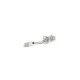 Дата кабель USB 2.0 to Lightning 1.0m 2A magnetic nylon silver PiPo (18168)