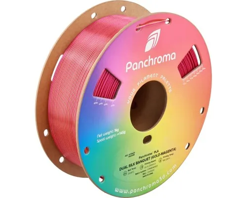 Пластик для 3D-принтера Polymaker PLA PANCHROMA DUAL SILK 1,75mm 1kg BANQUET (CA03023)