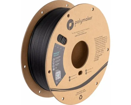 Пластик для 3D-принтера Polymaker PLA-CF POLYLITE 1,75mm 1kg BLACK (PA10001)