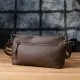 Сумка Vintage З натуральної шкіри Коричнева (23006)