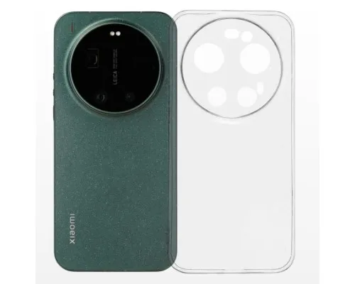 Чохол до мобільного телефона BeCover Silicone Xiaomi 17 Ultra Transparent (715695)