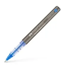 Ролер Faber-Castell Free Ink Needle Micro, колір чорнил синій, 0,5 мм, одноразова (31405)