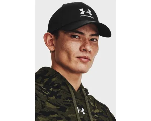 Кепка Under Armour UA Men's Sportstyle Lockup Adj чорний/білий 1381645-001 (196884130190)