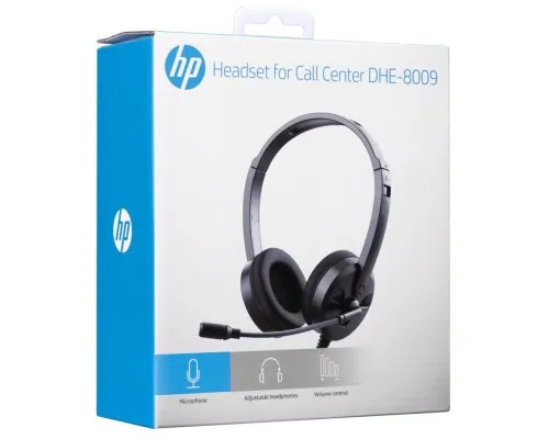 Навушники HP DHE-8009 Black (DHE-8009)