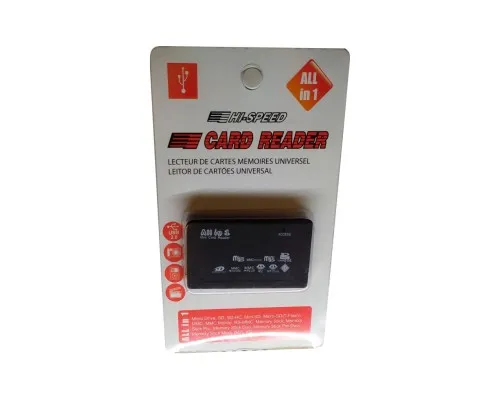 Зчитувач флеш-карт Atcom TD2031 USB 2.0 ALL IN 1 - (Memory Stick (MS) , Secure Digit (10731)