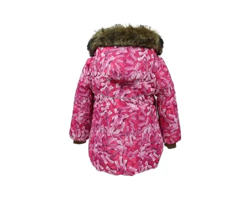 Куртка дитяча Huppa OLIVIA 17890030 фуксія з принтом 86 (4741468578484)