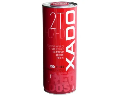 Моторна олива Xado 2T FC/FD Red Boost 1 л (XA 26199)