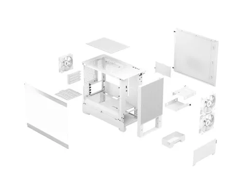 Корпус для ПК Fractal Design Pop Mini Air RGB White TG (FD-C-POR1M-01)