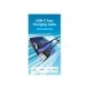 Дата кабель USB 2.0 AM to USB-C 1.5m 3.0A 18W PVC black VENTION (CTHBG)